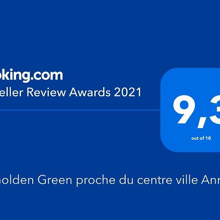 Le Golden Green A 5Min Du Centre-Ville Avec Parking Privatif Gratuit Annecy Dış mekan fotoğraf